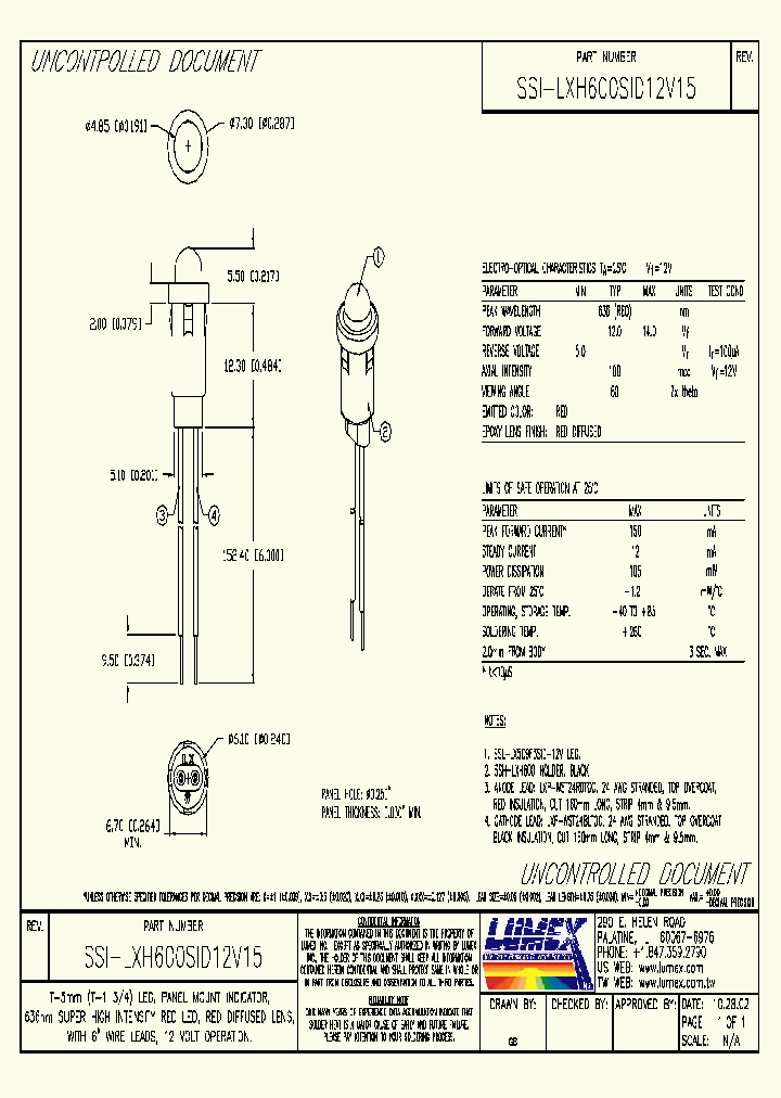 SSI-LXH600SID12V15_9051186.PDF Datasheet
