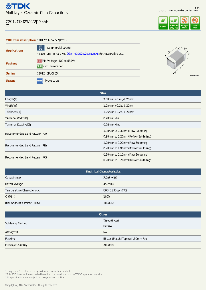 C2012C0G2W272J125AE_9051670.PDF Datasheet