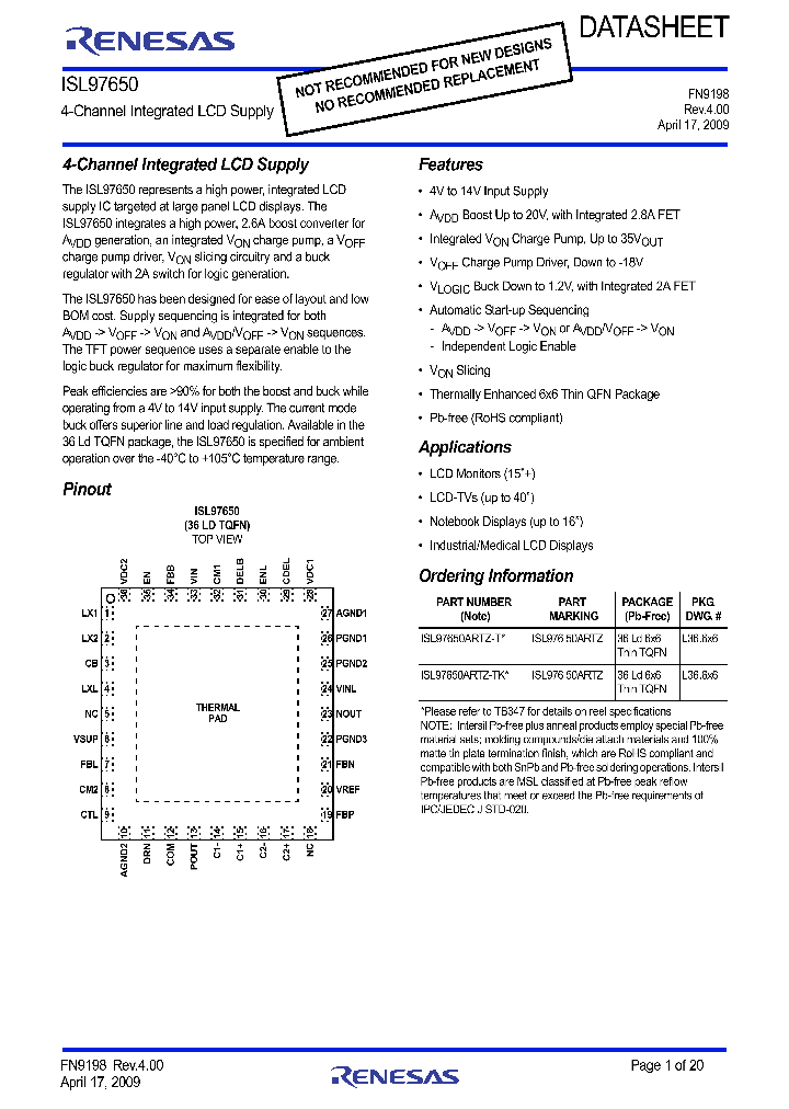ISL97650ARTZ-T_9052298.PDF Datasheet