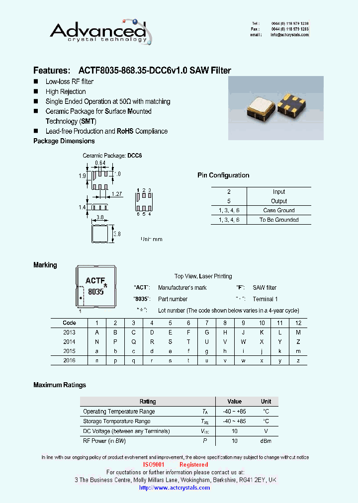 ACTF8035_9052377.PDF Datasheet