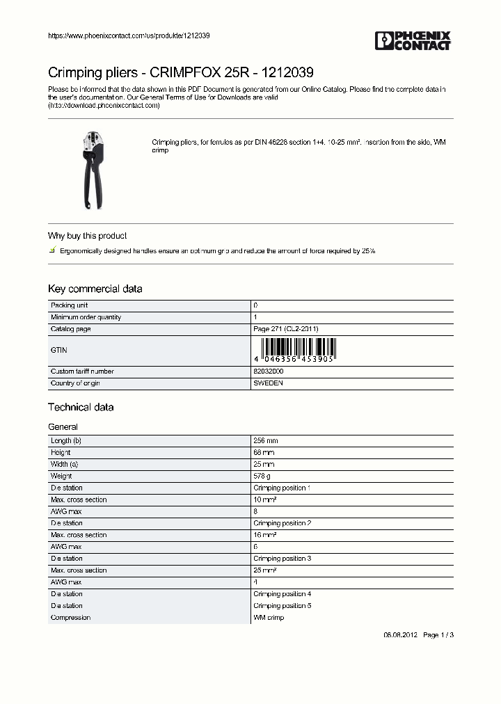 CRIMPFOX-25R_9052394.PDF Datasheet