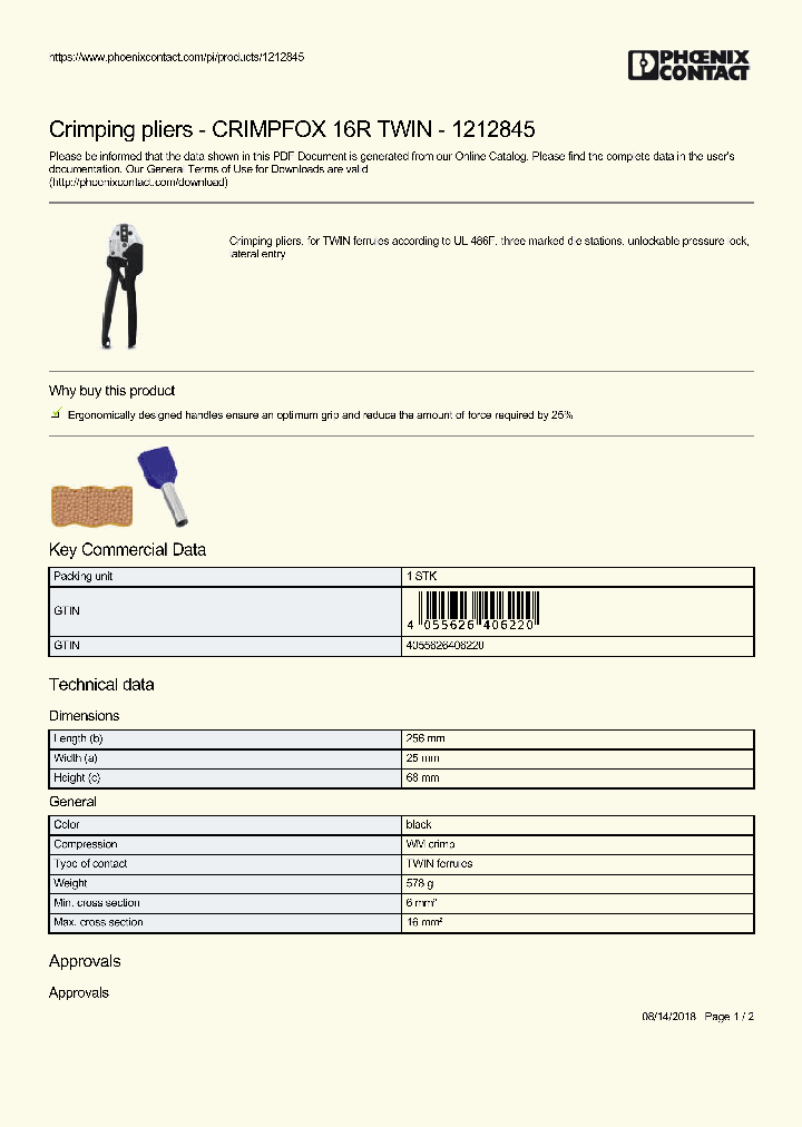 CRIMPFOX-16R-TWIN_9052393.PDF Datasheet