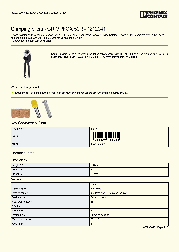 CRIMPFOX-50R_9052395.PDF Datasheet