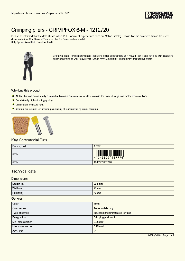 CRIMPFOX-6-M_9052397.PDF Datasheet