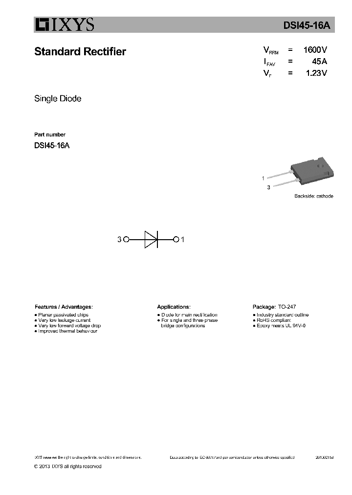 DSI45-16A_9052590.PDF Datasheet