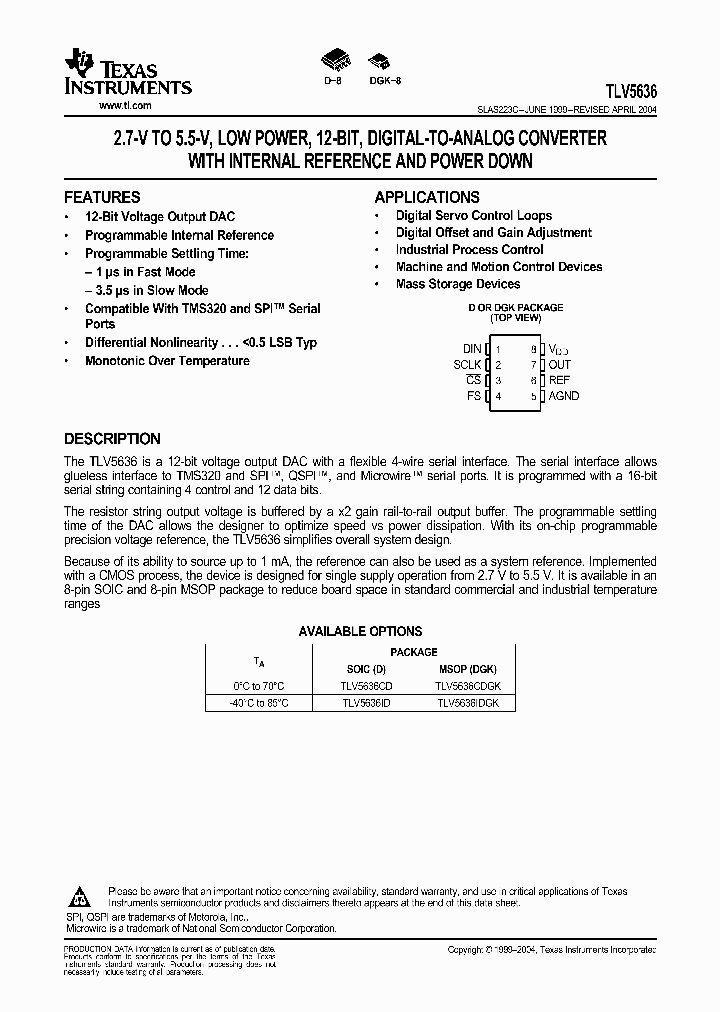 TLV5636-15_9053178.PDF Datasheet