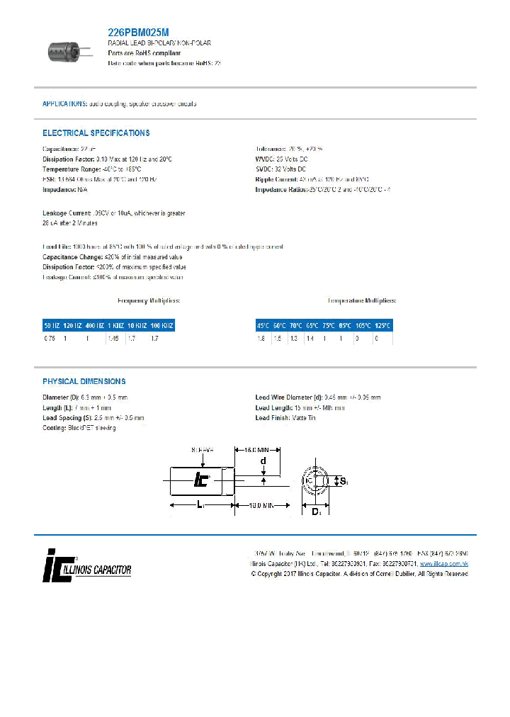 226PBM025M_9053363.PDF Datasheet