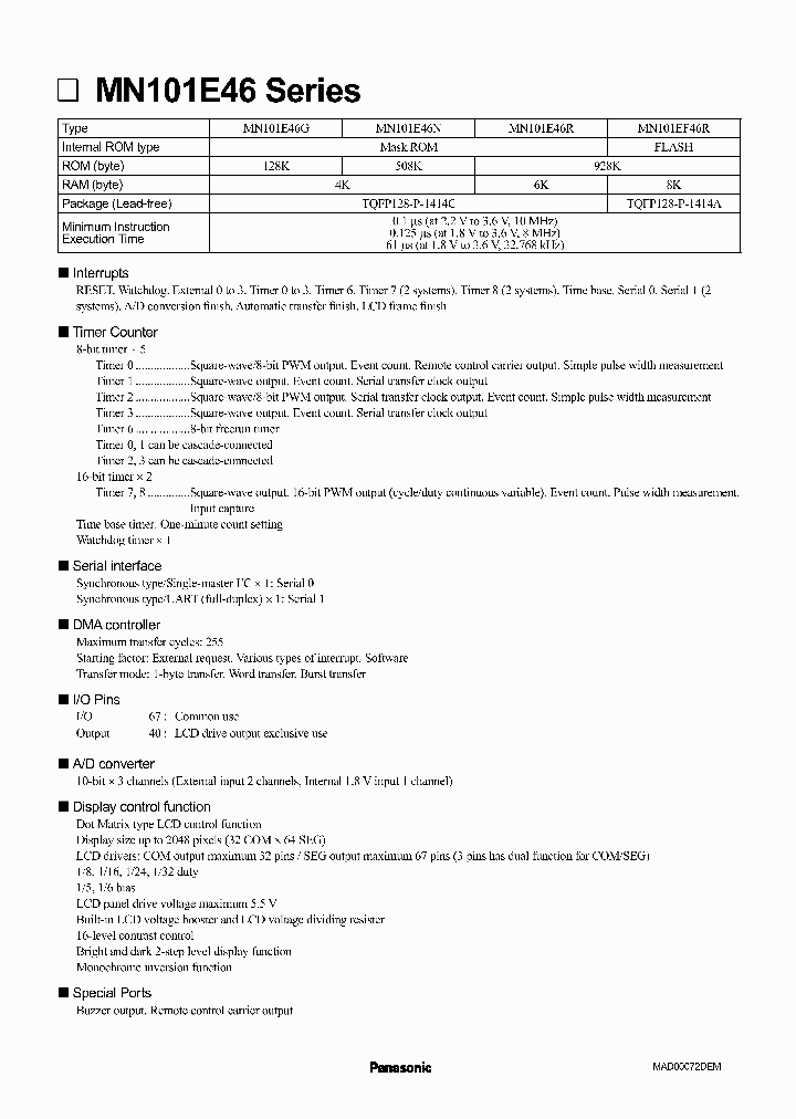MN101EF46R_9053549.PDF Datasheet