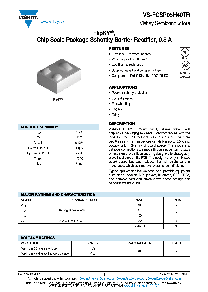 VS-FCSP05H40TR_9054059.PDF Datasheet