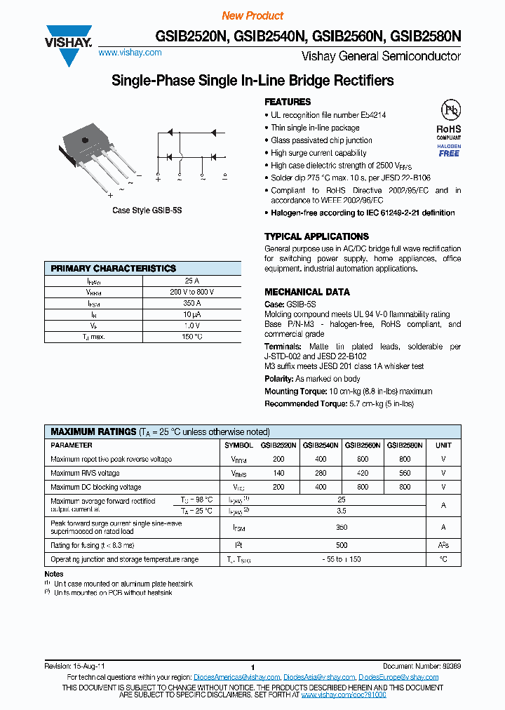 GSIB2520N_9054086.PDF Datasheet