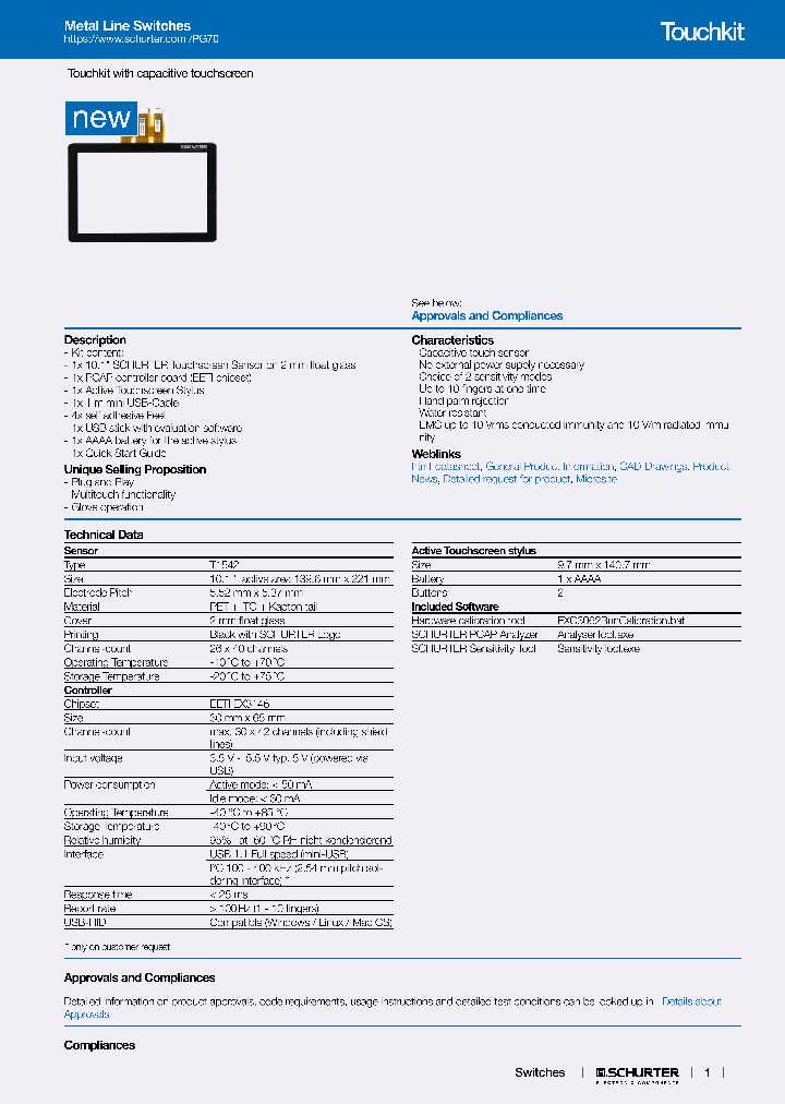 TOUCHKIT_9054308.PDF Datasheet