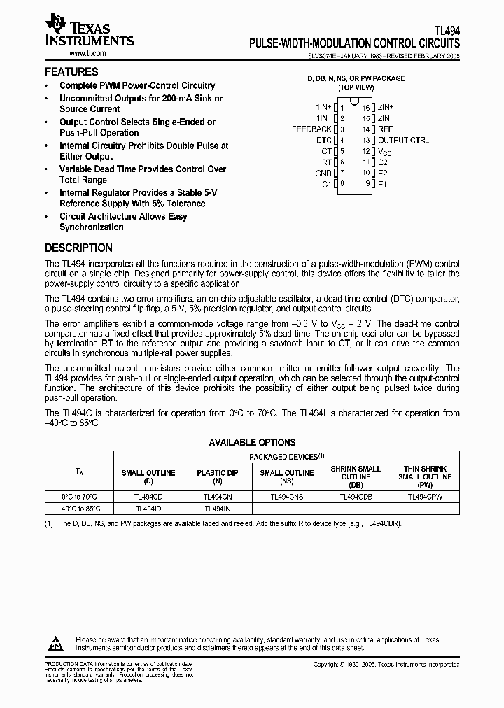 TL494CPW_9054787.PDF Datasheet