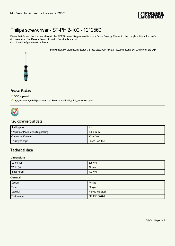 SF-PH-2-100_9055926.PDF Datasheet