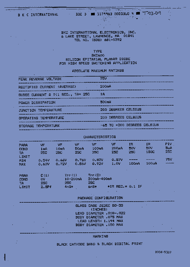 BKC600_9056252.PDF Datasheet