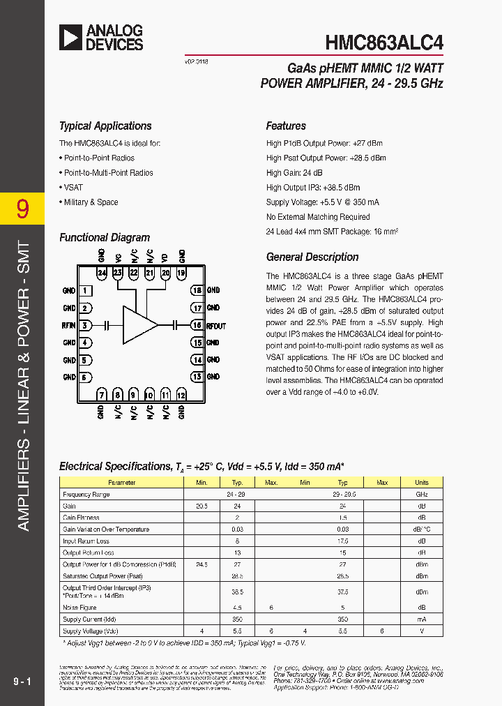 HMC863ALC4_9056594.PDF Datasheet