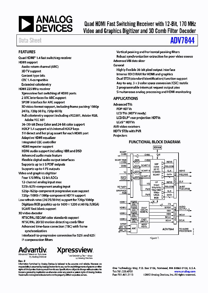 EVAL-ADV7844EB1Z_9056661.PDF Datasheet