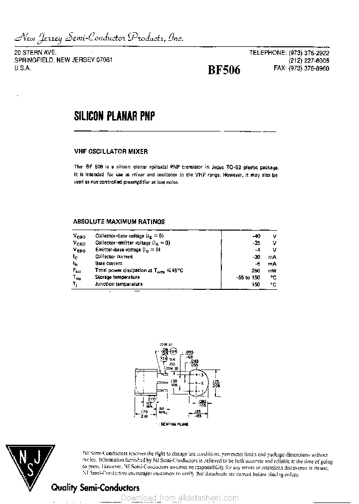 BF506_9057237.PDF Datasheet