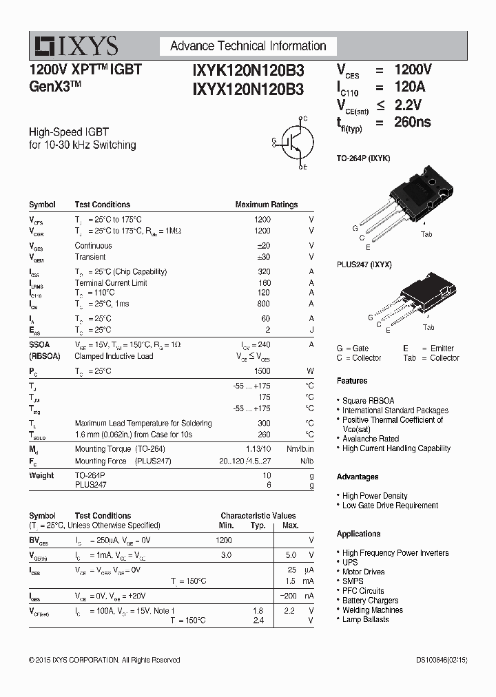 IXYK120N120B3_9057297.PDF Datasheet
