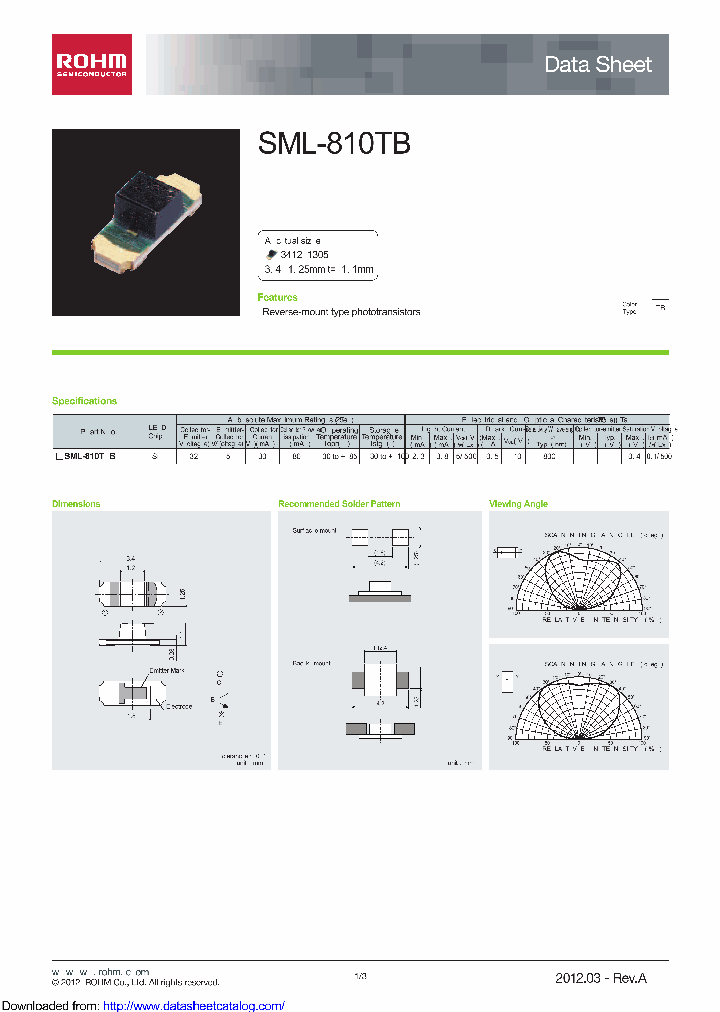 SML-810TBT86_9057416.PDF Datasheet
