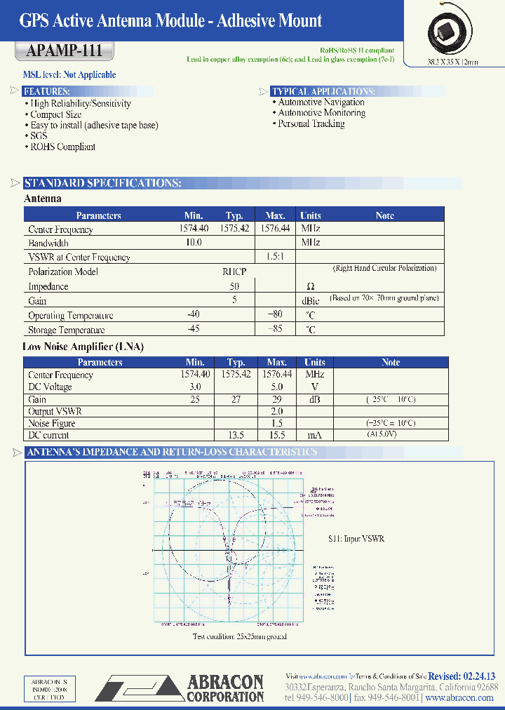 APAMP-111_9057889.PDF Datasheet