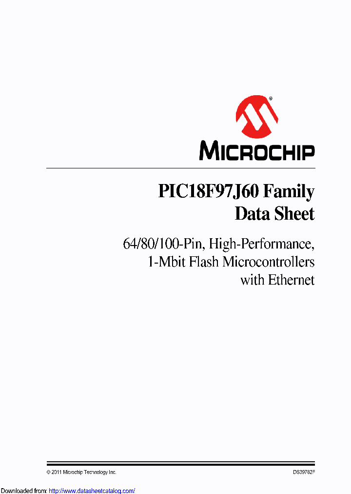 PIC18F66J60_9058797.PDF Datasheet