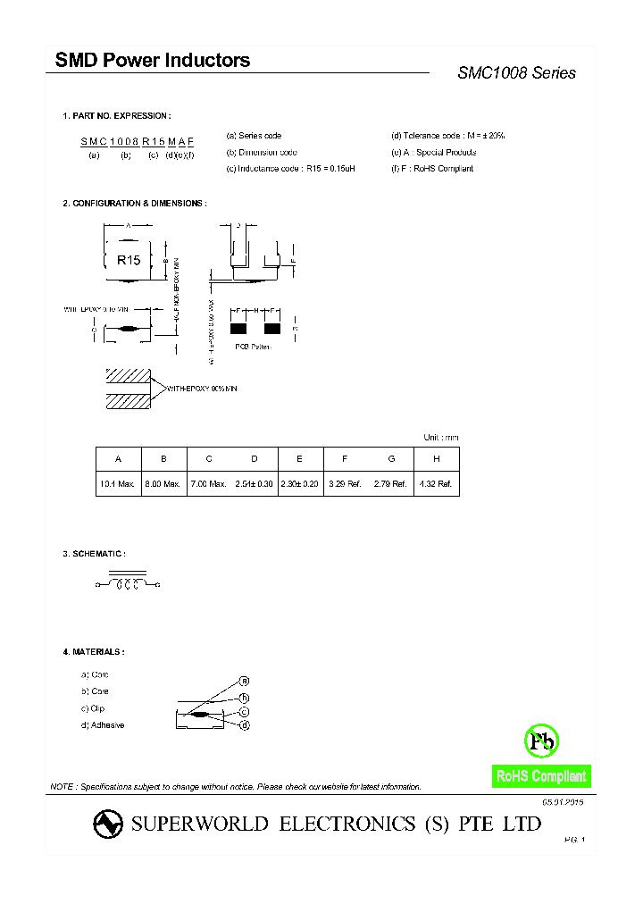 SMC1008R15MAF_9059032.PDF Datasheet