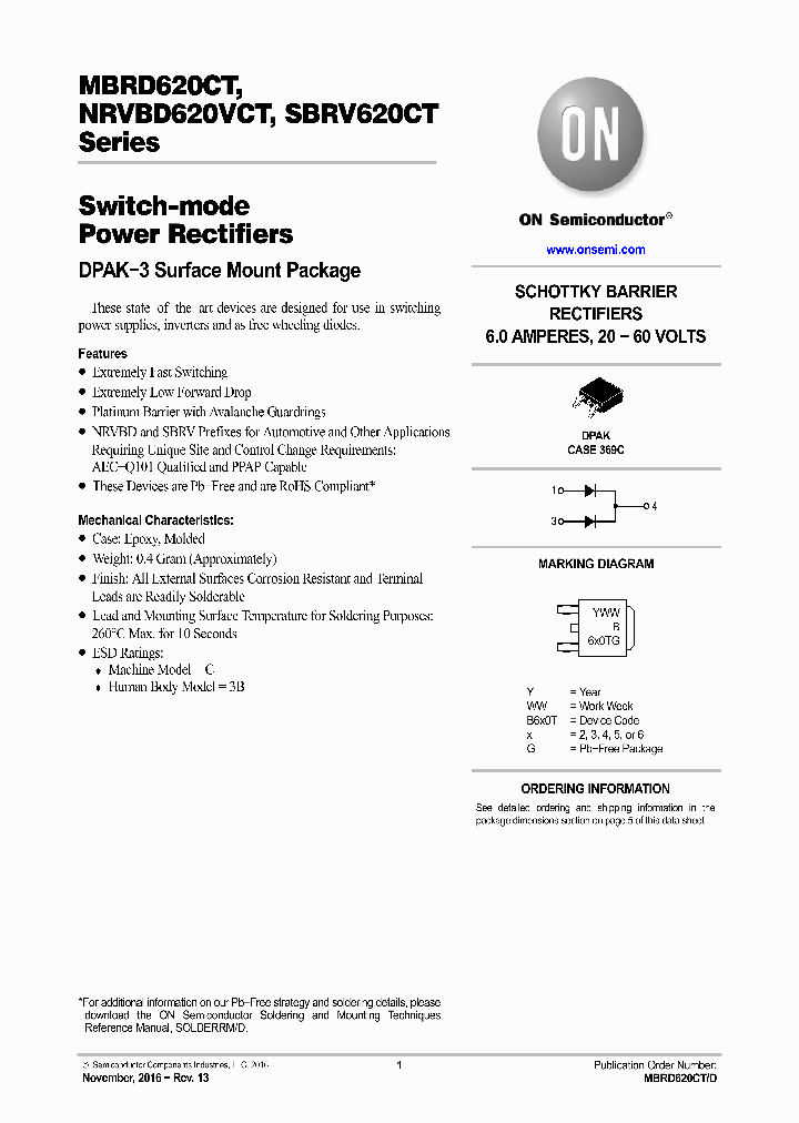 SBRV640VCTT4G_9059039.PDF Datasheet