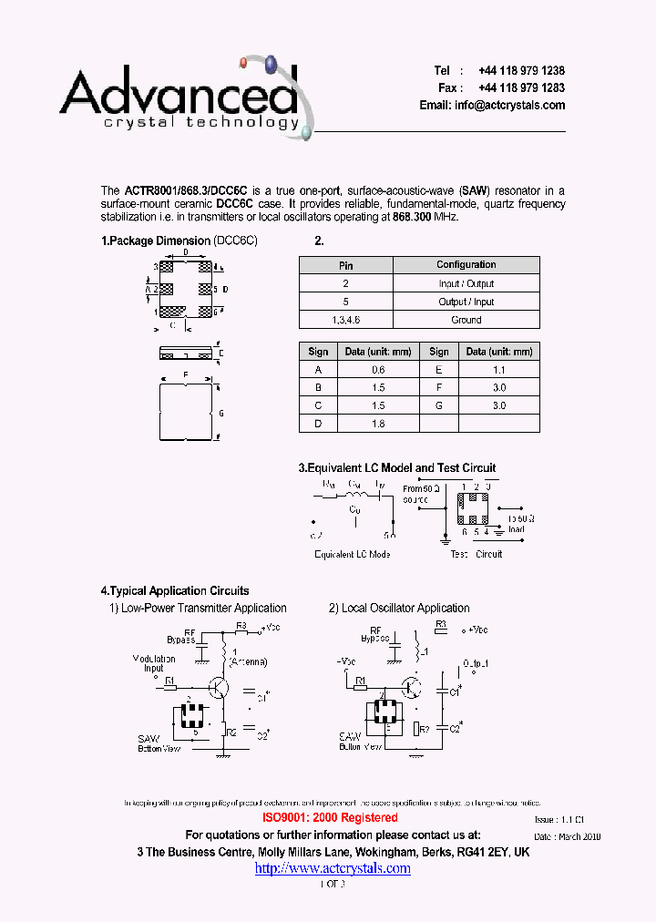ACTR8001_9059138.PDF Datasheet