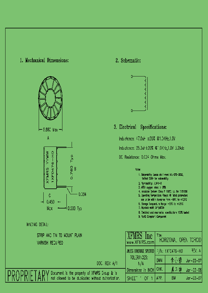 1XF0476-HO_9059336.PDF Datasheet
