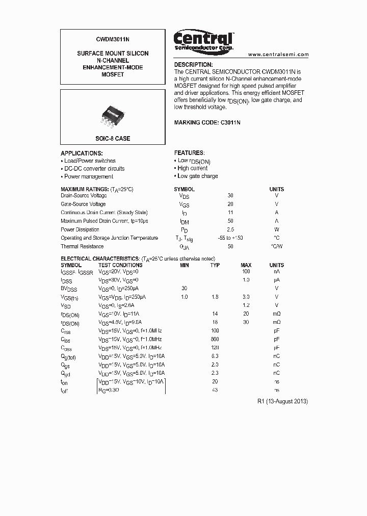 CWDM3011N_9059609.PDF Datasheet