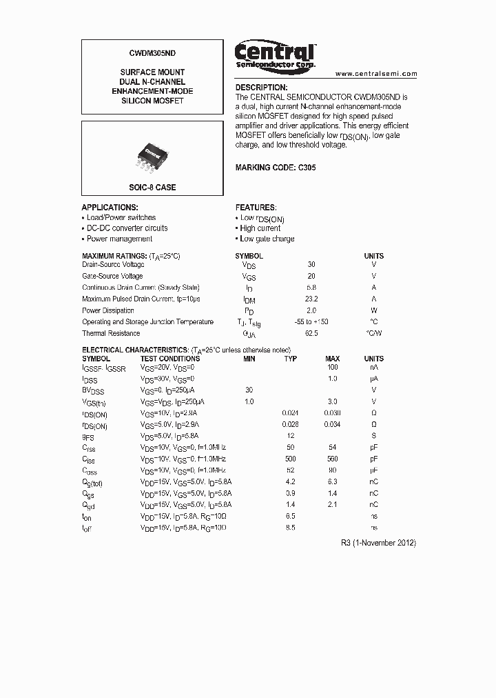 CWDM305ND_9059614.PDF Datasheet