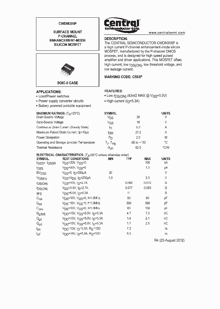 CWDM305P-15_9059620.PDF Datasheet