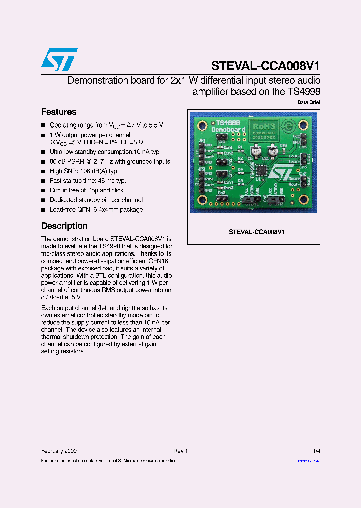 STEVAL-CCA008V1_9059718.PDF Datasheet
