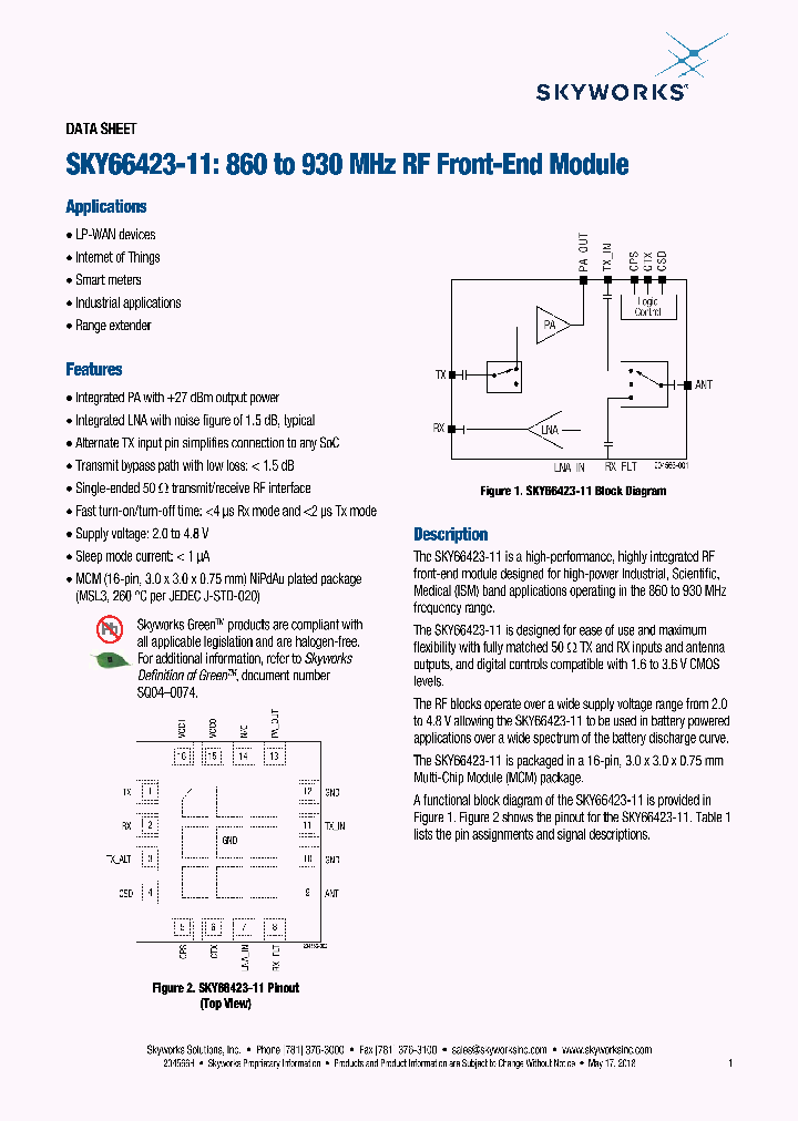 SKY66423-11_9059766.PDF Datasheet
