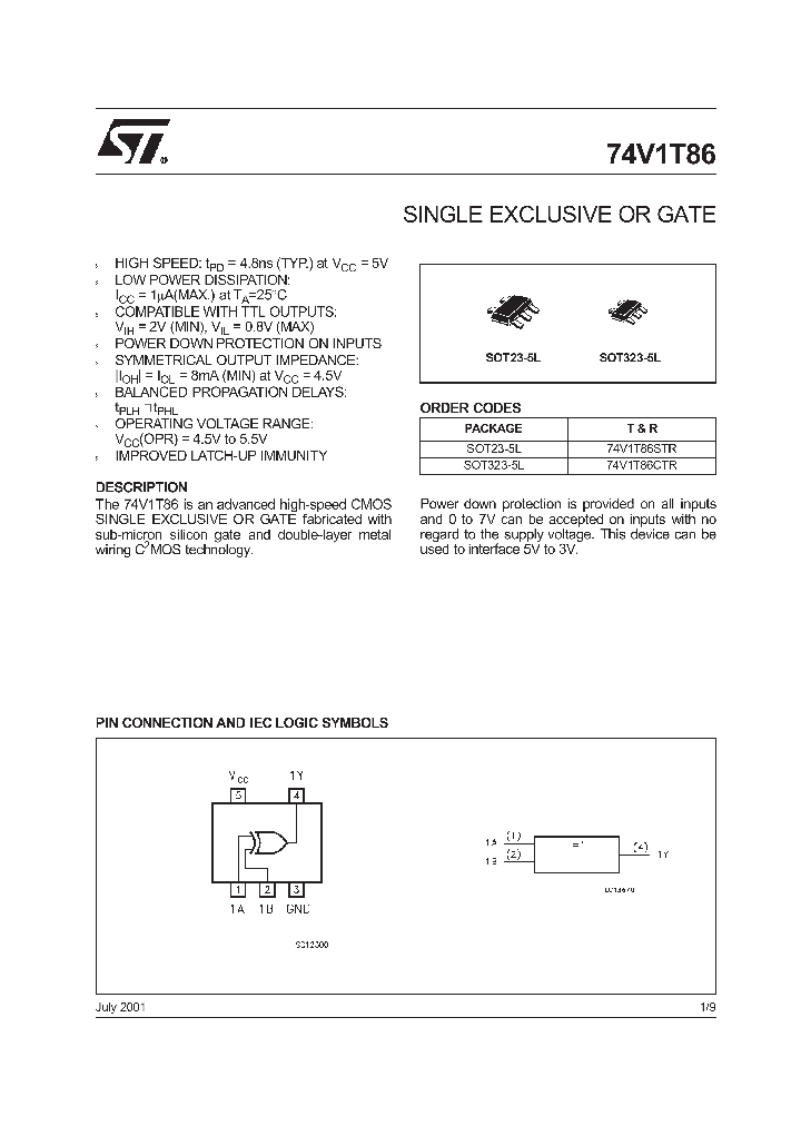 74V1T86STR_9060057.PDF Datasheet