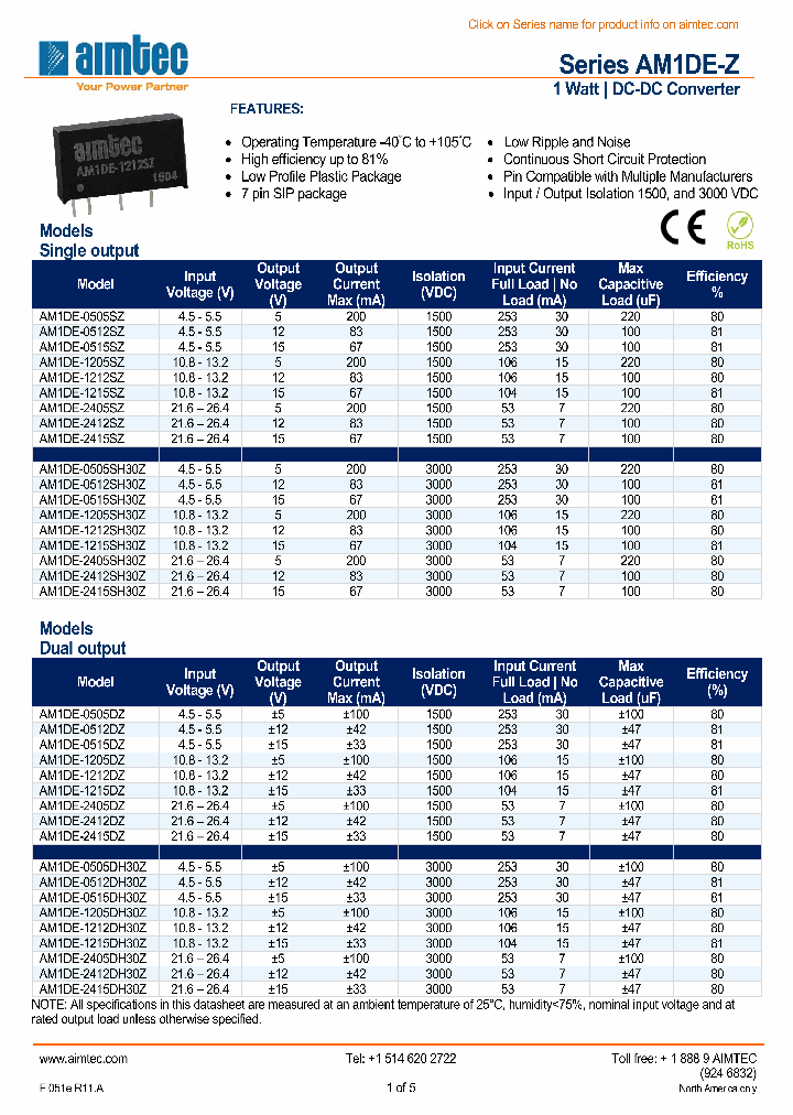 AM1DE1205SH30Z_9060700.PDF Datasheet