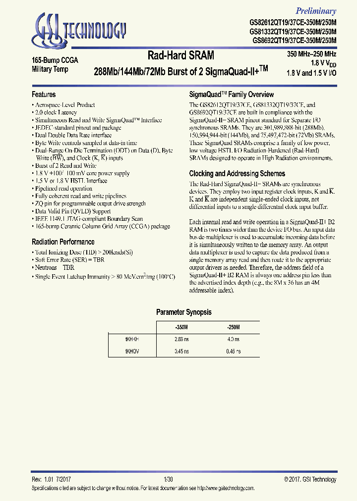 GS81332QT19CE-250M_9061345.PDF Datasheet