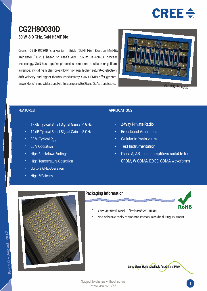 CG2H80030D_9061414.PDF Datasheet