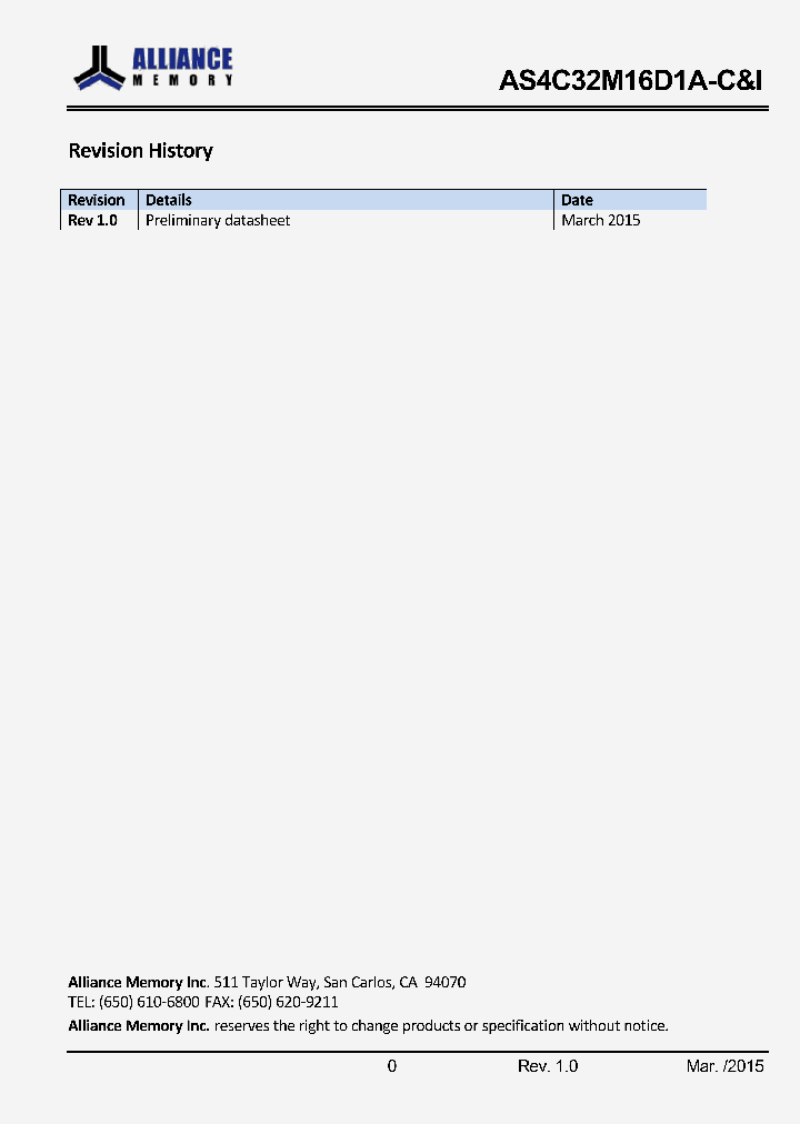 AS4C32M16D1A_9061625.PDF Datasheet