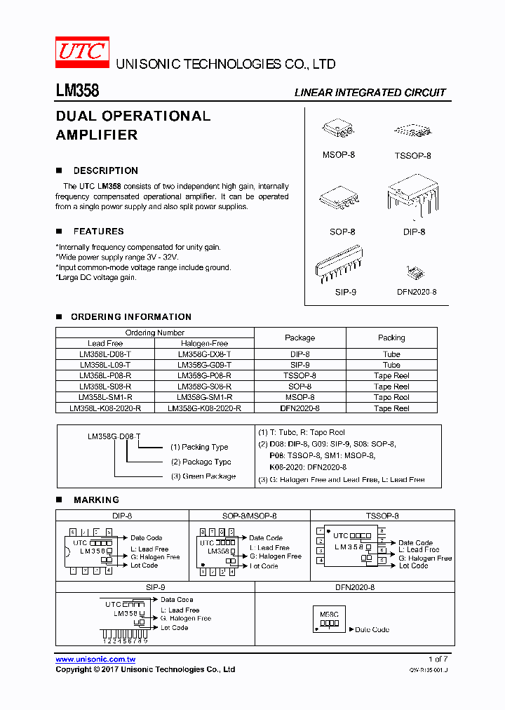 LM358L-D08-TLM358G-D08-T_9061747.PDF Datasheet