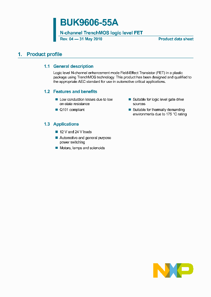 BUK9606-55A-15_9061771.PDF Datasheet