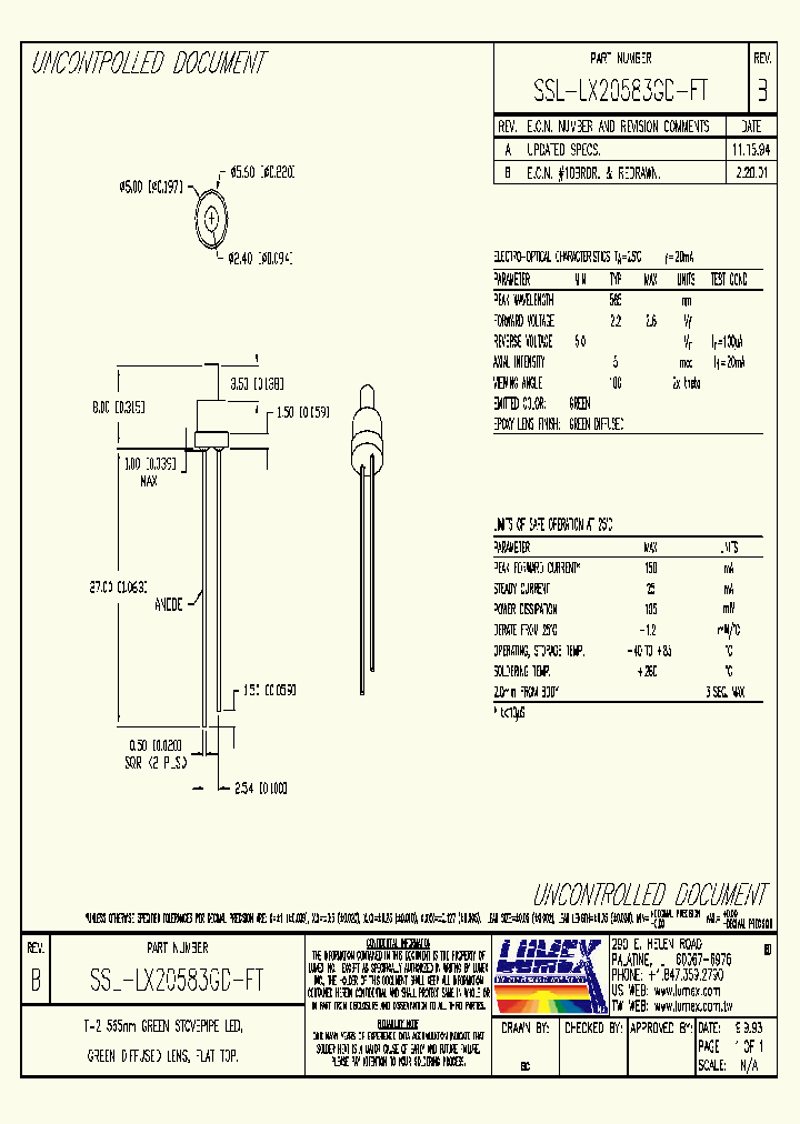 SSL-LX20583GD-FT_9061803.PDF Datasheet