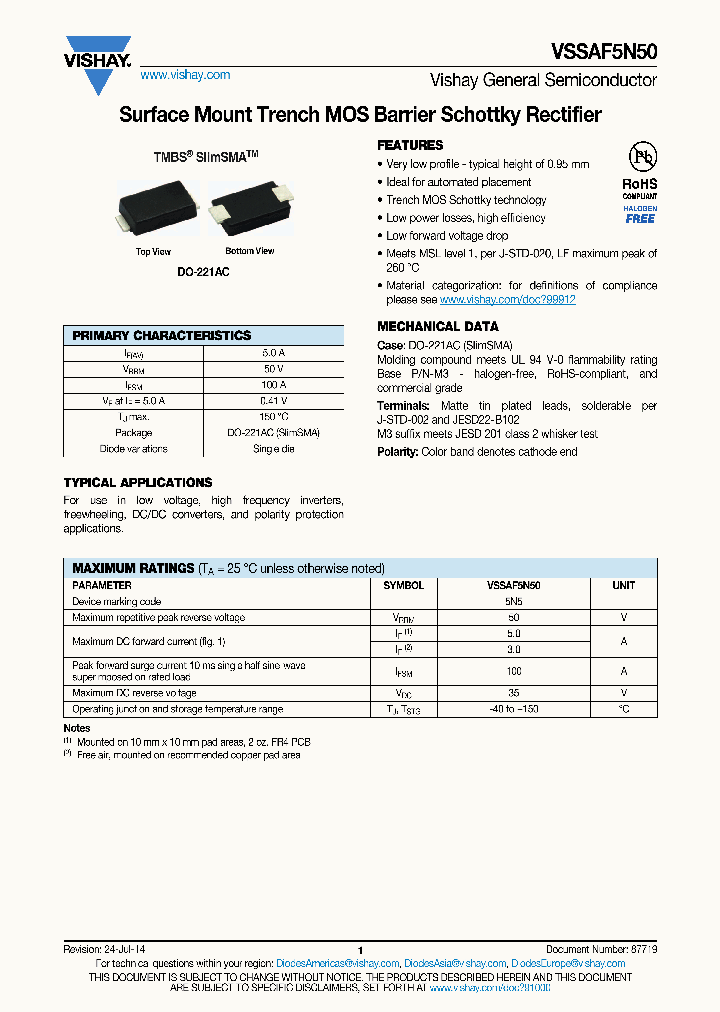 VSSAF5N50_9061833.PDF Datasheet
