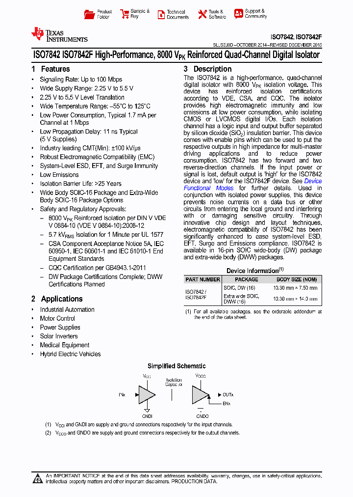 ISO7842_9061980.PDF Datasheet