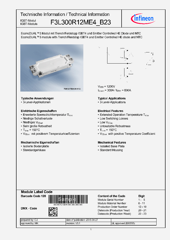 F3L300R12ME4-B23_9062194.PDF Datasheet