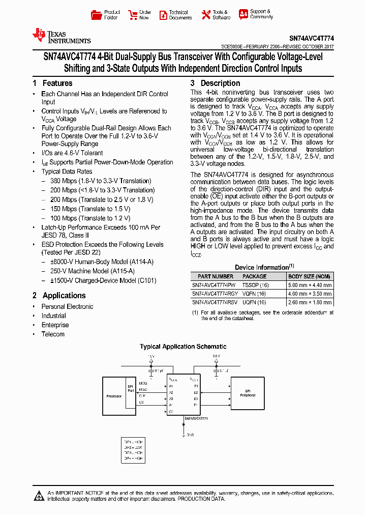 SN74AVC4T774PW_9062911.PDF Datasheet