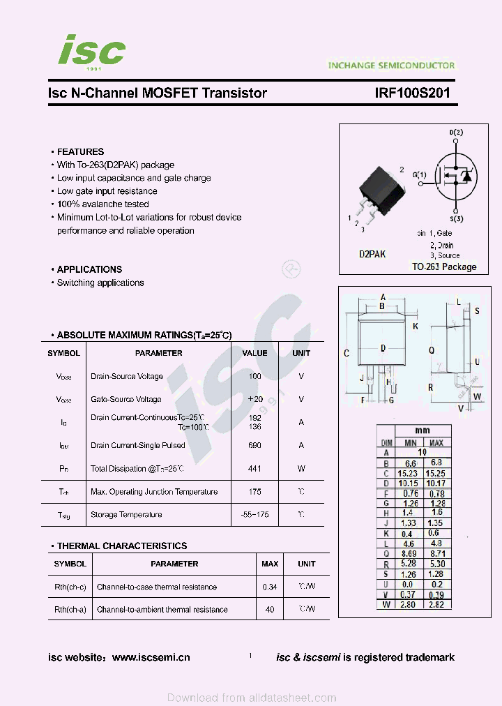 IRF100S201_9063084.PDF Datasheet