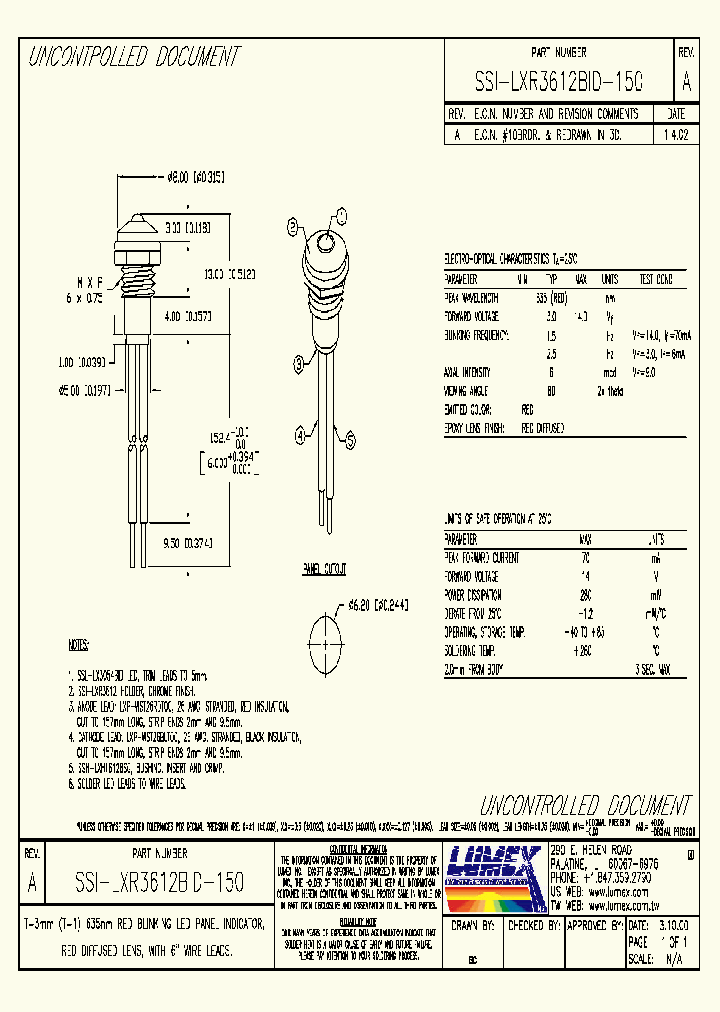 SSI-LXR3612BID-150_9063240.PDF Datasheet