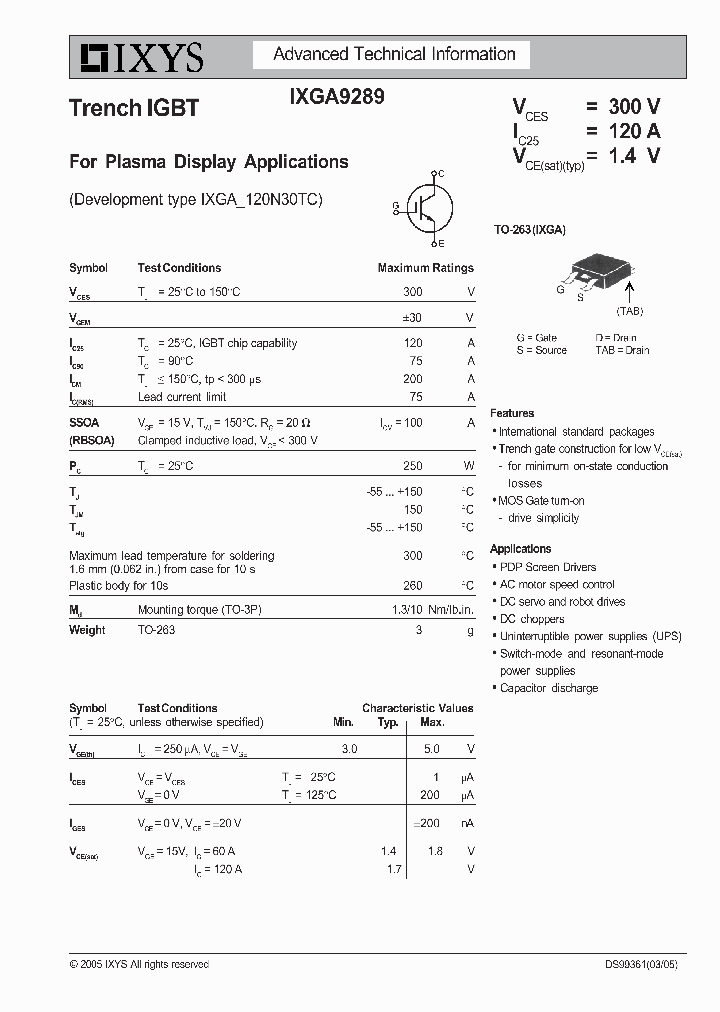 IXGA9289_9063407.PDF Datasheet