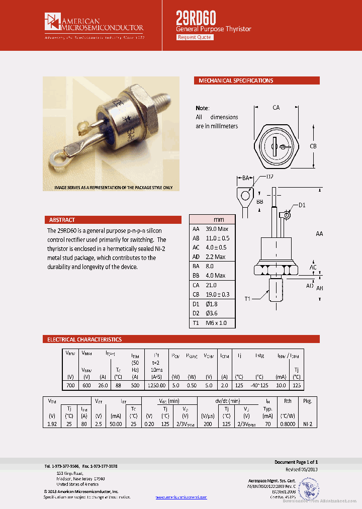 29RD60_9063888.PDF Datasheet